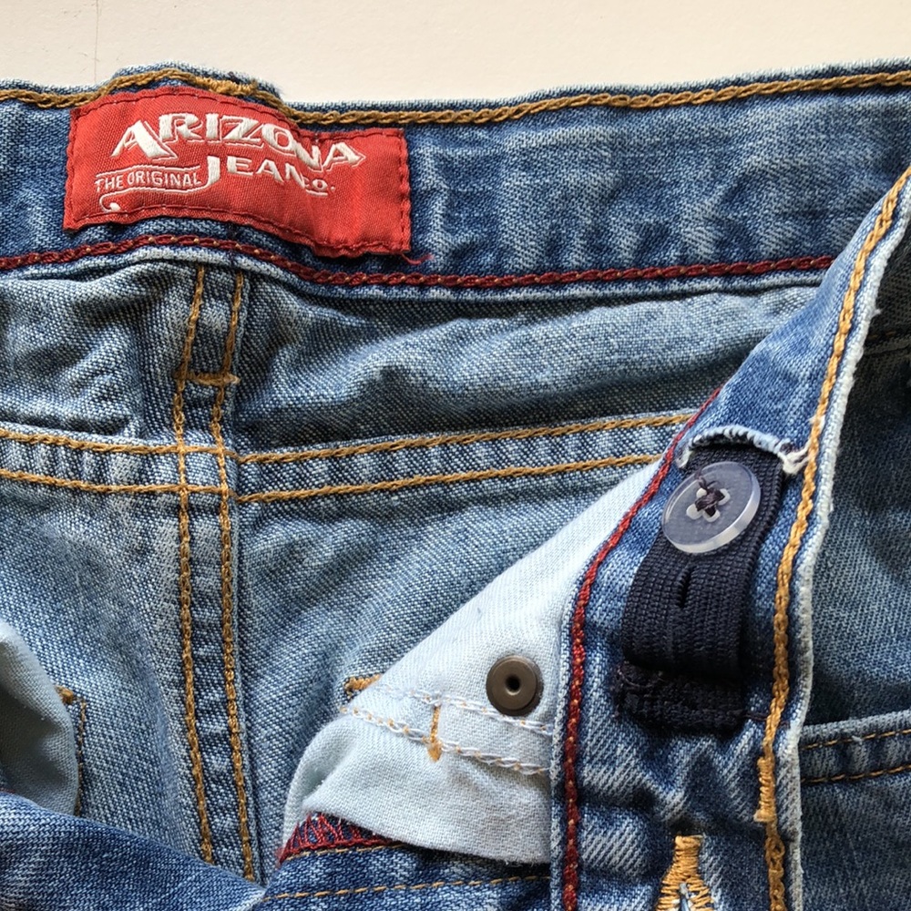 Arizona Jean Co. Girls Bermuda Style Denim Shorts - Picture 4 of 7